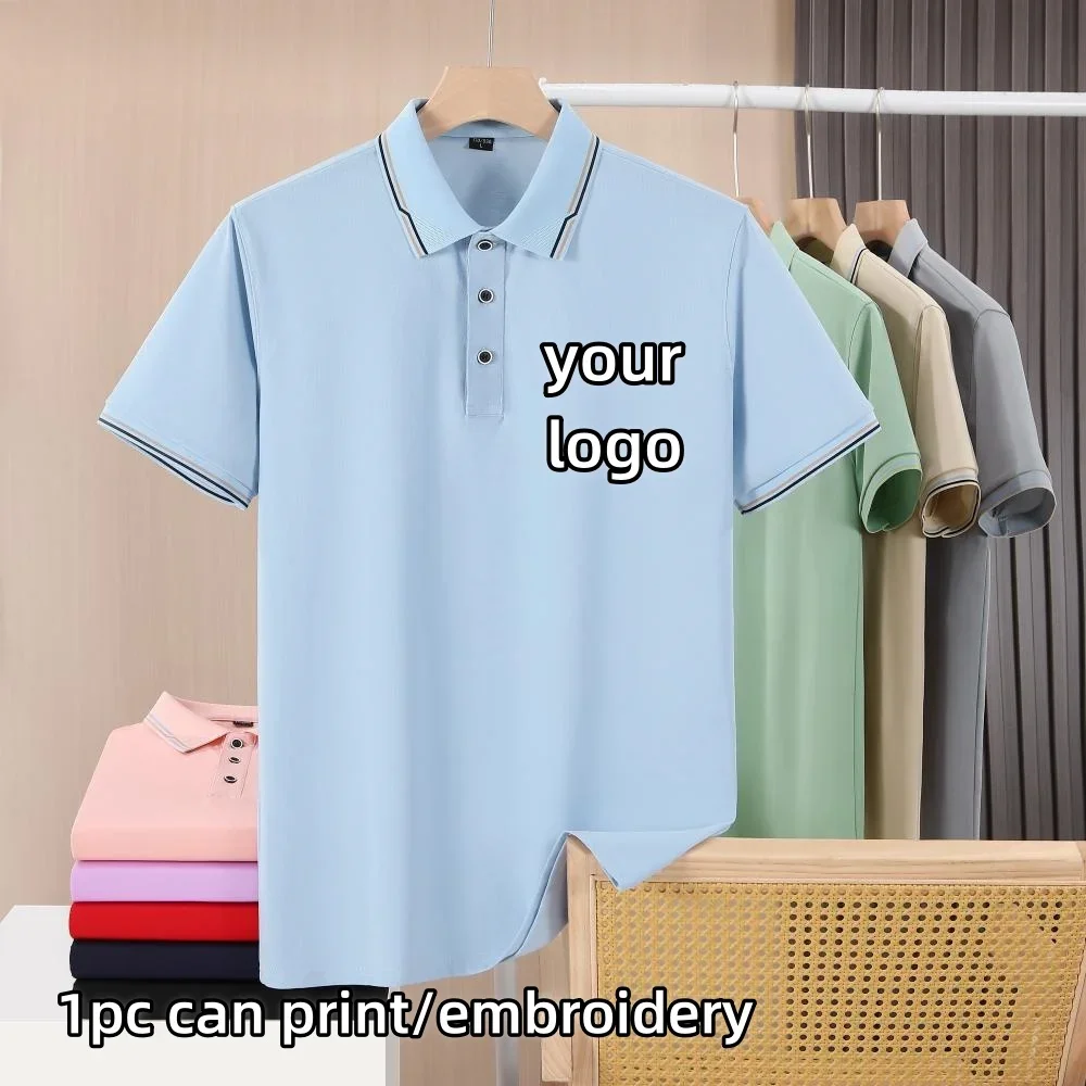 Custom Logo Breathable Casual Polos Solid Color Printed Embroidery Personalized Design Summer Polo Shirt for Men And Women
Custom Logo Breathable Casual Polos Solid Color Printed Embroidery Personalized Design Summer Polo Shirt for Men And Women