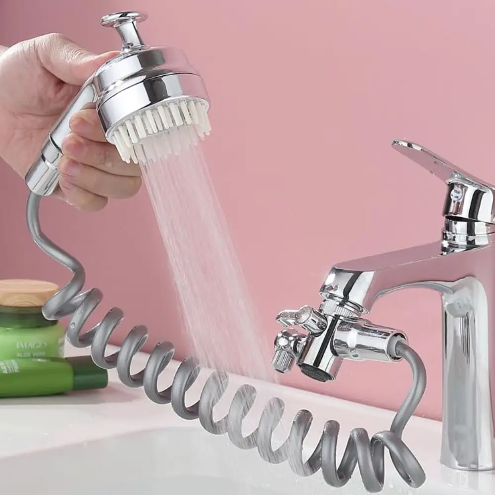 Stylish Chrome Finish Bathroom Faucet Universal Multi-functional Sink Hose Sprayer Durable Shower Spray Head Kitchen
Stylish Chrome Finish Bathroom Faucet Universal Multi-functional Sink Hose Sprayer Durable Shower Spray Head Kitchen