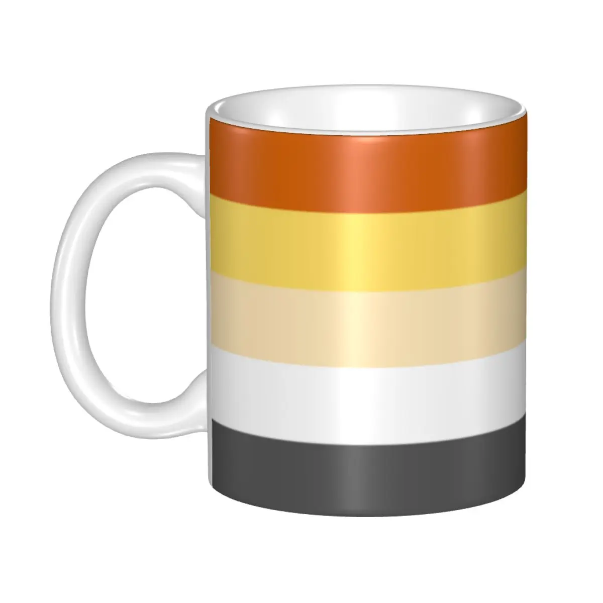 DIY Rainbow LGBT Bear Pride Flag Ceramic Mug Personalized Coffee Cups Creative Gift
DIY Rainbow LGBT Bear Pride Flag Ceramic Mug Personalized Coffee Cups Creative Gift