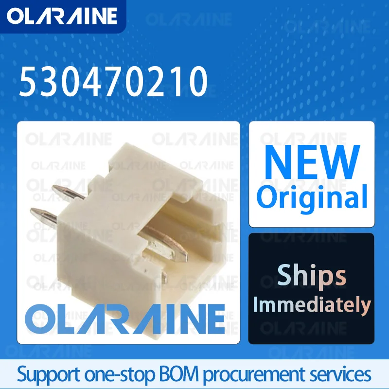 50/20/500Pcs 530470210 100% brand new original IC chip Connector headers and wire housings 2 Position Voltage 125 V
50/20/500Pcs 530470210 100% brand new original IC chip Connector headers and wire housings 2 Position Voltage 125 V