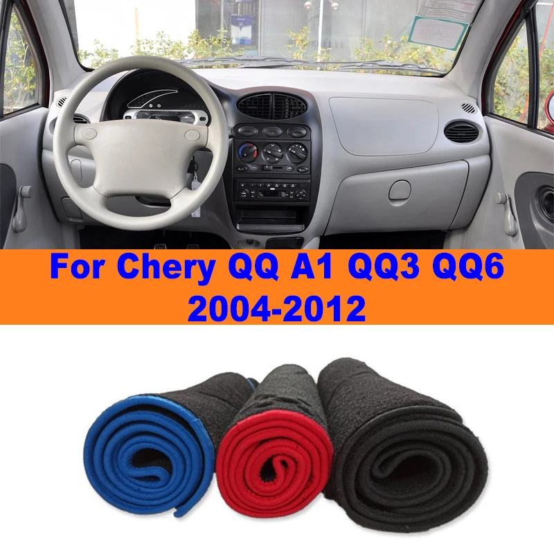 Anti-Glare Dashboard Cover Dash Mat Non-Slip Sun Shade Pad Interior Protector For Chery QQ A1 QQ3 QQ6 2004-2012 Car Accessories
Anti-Glare Dashboard Cover Dash Mat Non-Slip Sun Shade Pad Interior Protector For Chery QQ A1 QQ3 QQ6 2004-2012 Car Accessories