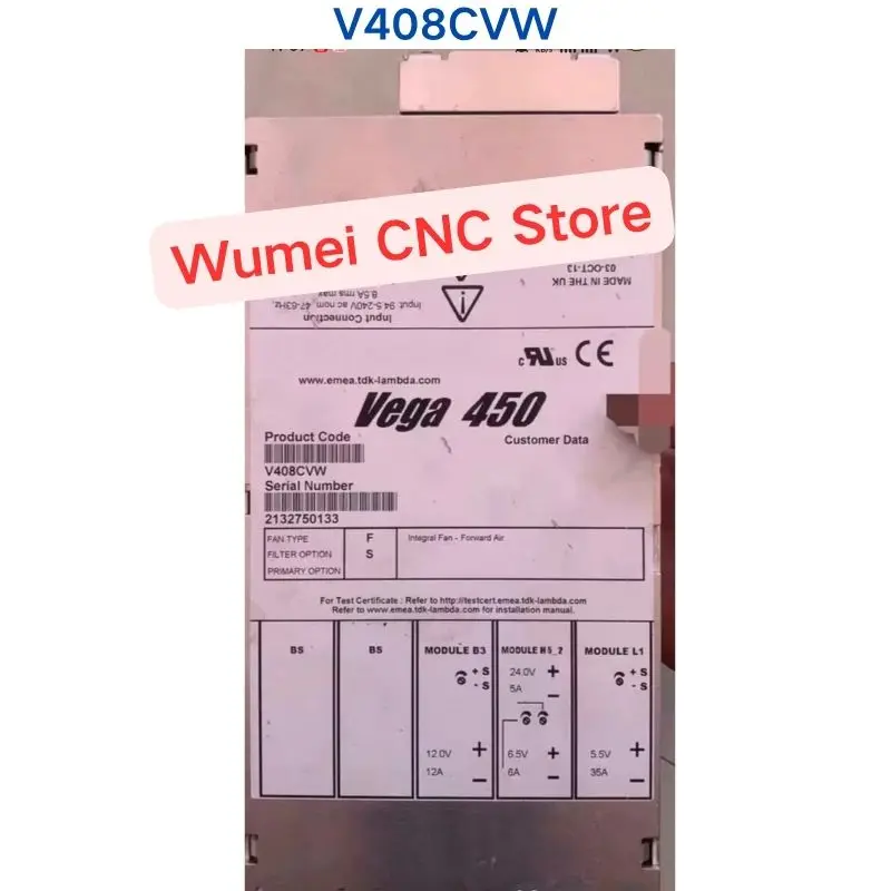 Second-hand test OK Original Disassembly PSU VEGA 450 450W V408CVW power supply
Second-hand test OK Original Disassembly PSU VEGA 450 450W V408CVW power supply