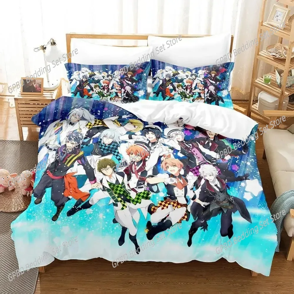 3D Print Anime Game IDOLiSH7 Bedding Set Single Twin Full Queen King Size Bed Set Adult Kid Bedroom Duvetcover Sets Home Textile
3D Print Anime Game IDOLiSH7 Bedding Set Single Twin Full Queen King Size Bed Set Adult Kid Bedroom Duvetcover Sets Home Textile