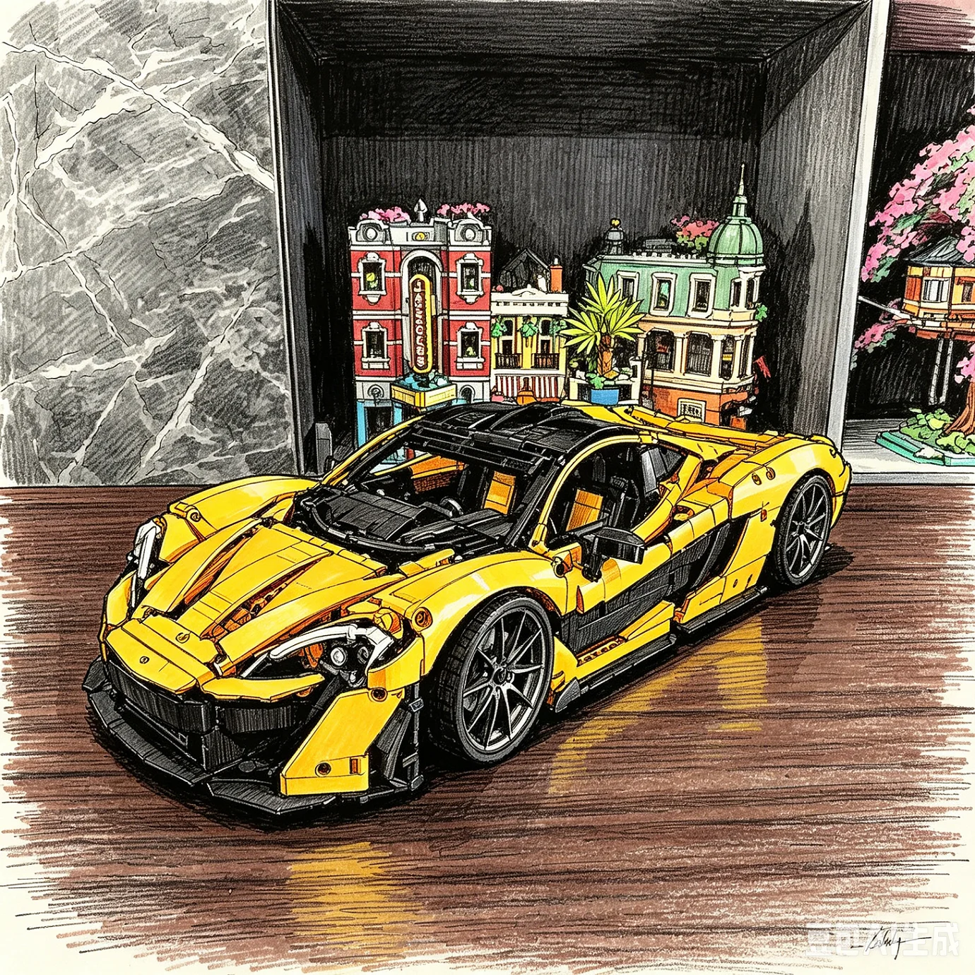 3893PCS New Technical P1 42172 1:8 Super Racing Car Model Building Blocks Assembly Set Bricks Toys For Christmas Gifts
3893PCS New Technical P1 42172 1:8 Super Racing Car Model Building Blocks Assembly Set Bricks Toys For Christmas Gifts