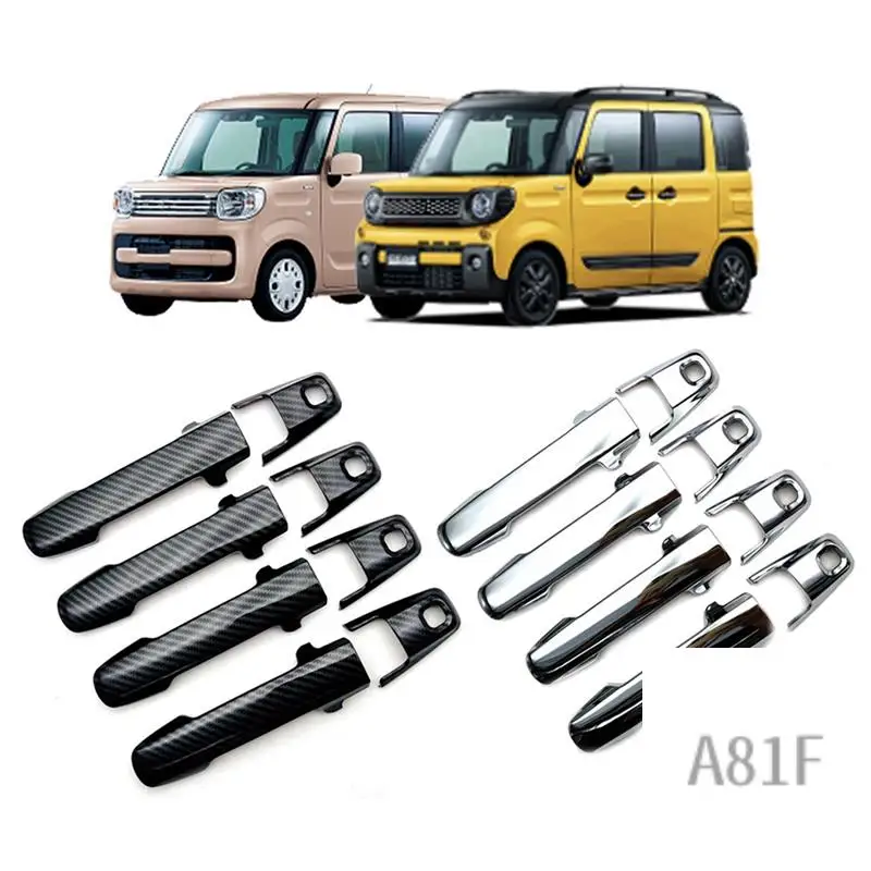 Для Suzuki Spacia Gear MK532 крышка дверной ручки из углеродного волокна автомобильные защитные сменные наклейки
Для Suzuki Spacia Gear MK532 крышка дверной ручки из углеродного волокна автомобильные защитные сменные наклейки
