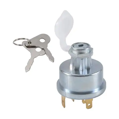 Interruptor de Encendido Universal Portátil para Tractor con Llaves, Arrancador de Encendido para 128SA Massey Ferguson 30 275 Case JCB 35670