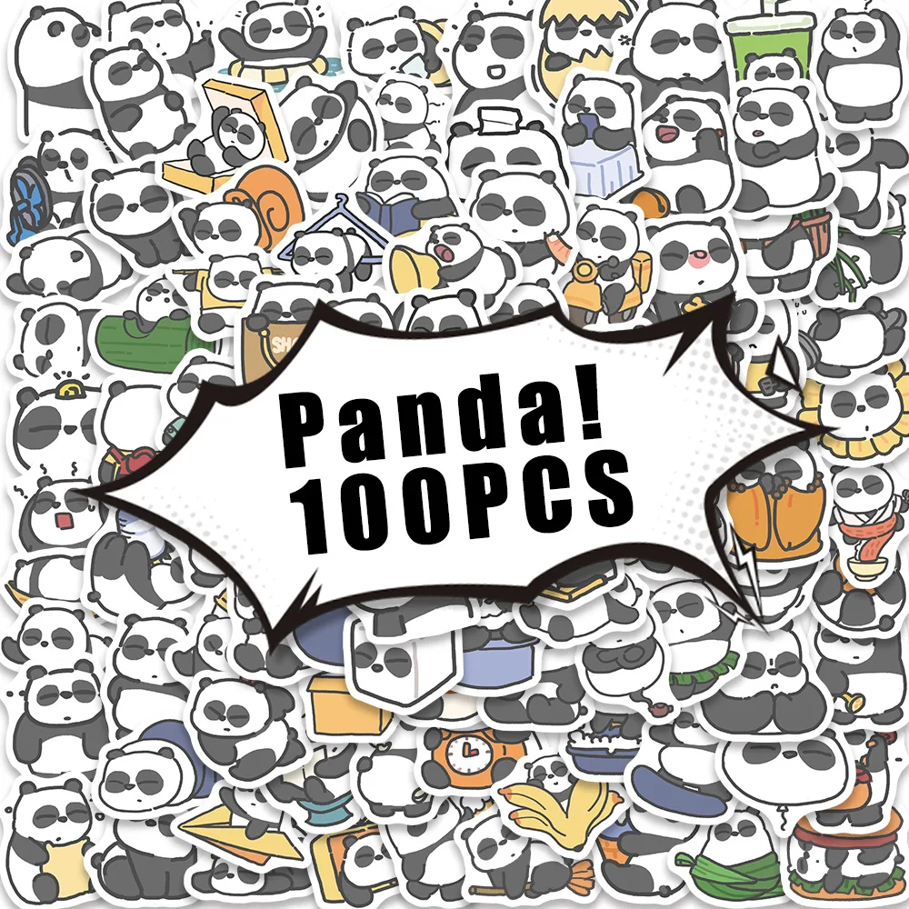 100PCS Plump Panda Funny Cartoon Stickers Aesthetic Decals for Bike Waterproof Bottle Suitcase Laptop Children Gifts Sticker
100PCS Plump Panda Funny Cartoon Stickers Aesthetic Decals for Bike Waterproof Bottle Suitcase Laptop Children Gifts Sticker