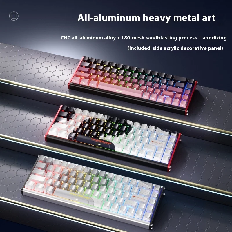 Ajazz Alux68 Magnetic Axis Mechanical Keyboard All Aluminum Cnc Contour Line Wired Gaming Esports Customized Keyboard
Ajazz Alux68 Magnetic Axis Mechanical Keyboard All Aluminum Cnc Contour Line Wired Gaming Esports Customized Keyboard