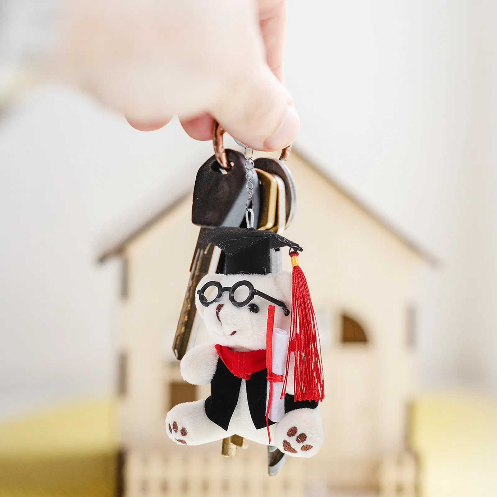 Bear Keychain Graduation Gift for Women Teen Girls Perfect Graduation Party Favor Keychain for Wallet Backpack Car Keys
Bear Keychain Graduation Gift for Women Teen Girls Perfect Graduation Party Favor Keychain for Wallet Backpack Car Keys
