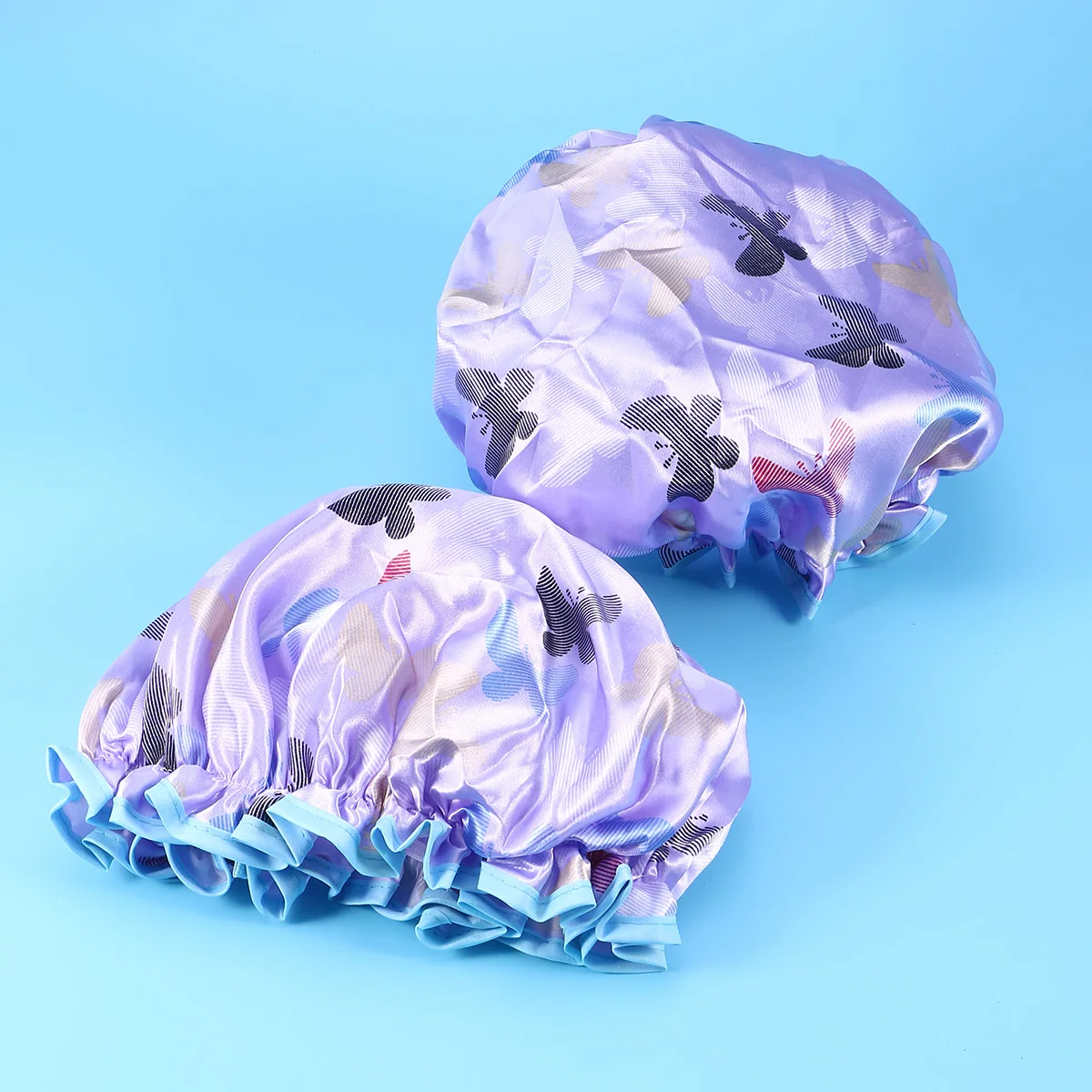2 Pcs Waterproof Shower Cap Hair Washing Caps Shampoo Adjustable Bath for Women Women's 
2 Pcs Waterproof Shower Cap Hair Washing Caps Shampoo Adjustable Bath for Women Women's