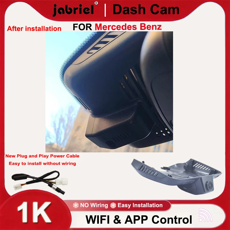Видеорегистратор Jabriel DashCam 1080P Plug and Play для Mercedes-Benz C-класса 200d 220d 250d 2014-2018, GLC X253 C253, GLC43, GLC63, C43, C63
Видеорегистратор Jabriel DashCam 1080P Plug and Play для Mercedes-Benz C-класса 200d 220d 250d 2014-2018, GLC X253 C253, GLC43, GLC63, C43, C63