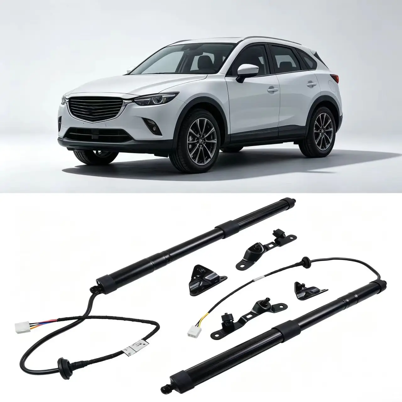 Motorized Trunk Gas Spring For 2014-2015 2016-2021 Toyota Highlander Pair Electric Tailgate Gas Struts 68910-09021/68920-09021
Motorized Trunk Gas Spring For 2014-2015 2016-2021 Toyota Highlander Pair Electric Tailgate Gas Struts 68910-09021/68920-09021
