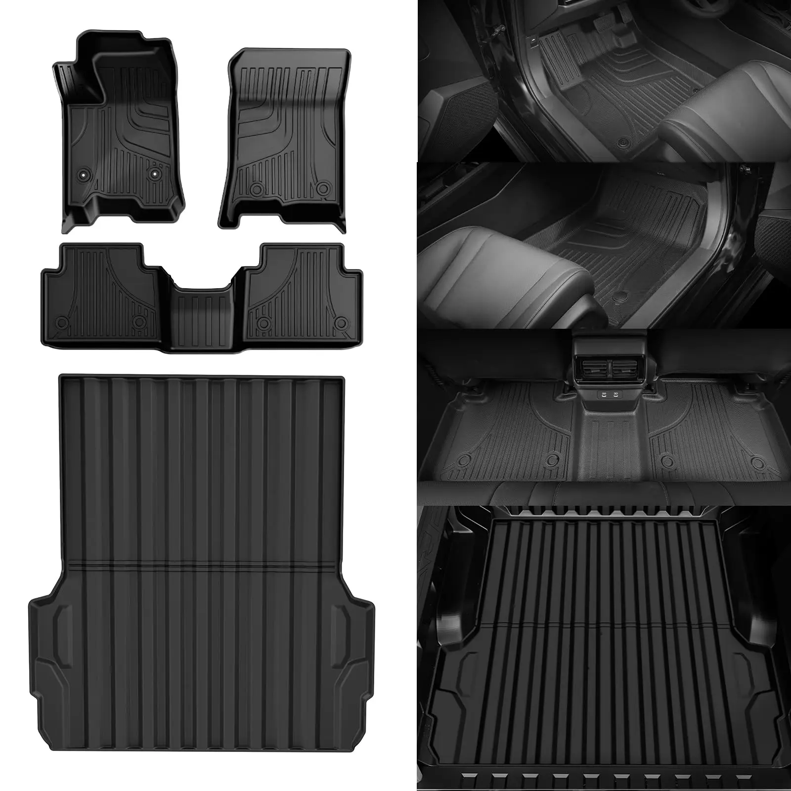 Коврики и коврик для кровати на Chevy Colorado Crew Cab/GMC Canyon 2023-2026 — автомобильные коврики для защиты от атмосферных воздействий — полный комплект (черный)
Коврики и коврик для кровати на Chevy Colorado Crew Cab/GMC Canyon 2023-2026 — автомобильные коврики для защиты от атмосферных воздействий — полный комплект (черный)