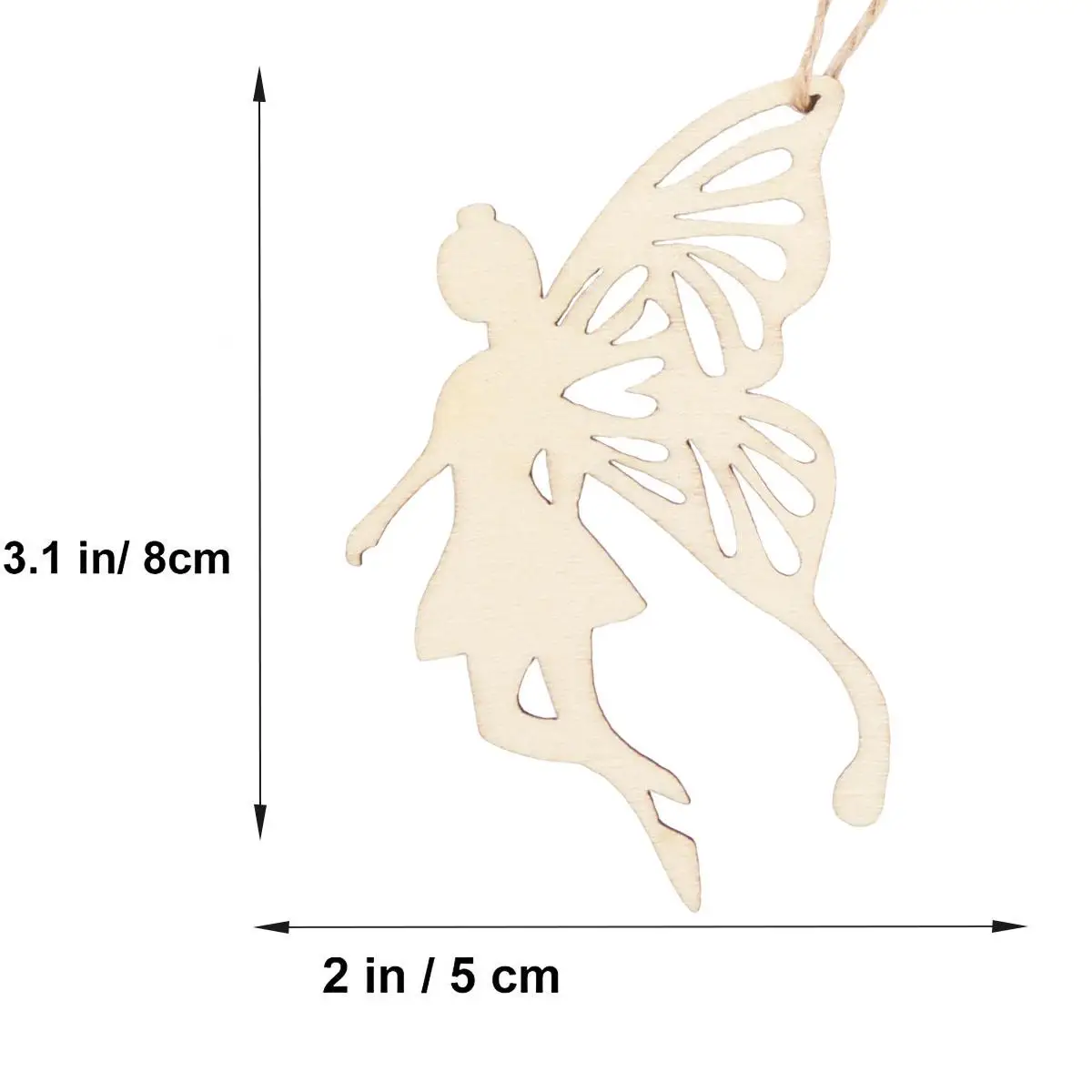 10 Pcs Angel Wings Wooden Ornaments Smooth Finish Christmas Craft Projects Kids Activities Hanging Decorations Shape
10 Pcs Angel Wings Wooden Ornaments Smooth Finish Christmas Craft Projects Kids Activities Hanging Decorations Shape