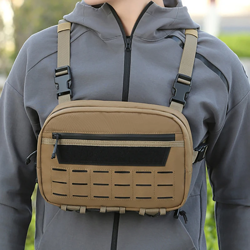 Outdoor Camping Chest Bag Simple Commuting Leisure Sports Multi-Functional Vest Backpack Man and Woman
Outdoor Camping Chest Bag Simple Commuting Leisure Sports Multi-Functional Vest Backpack Man and Woman