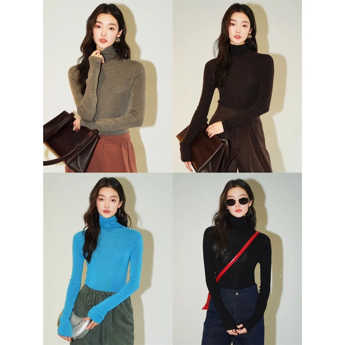 Moss Yeh Six цветов осень-зима Camere вязаный высокий воротник эластичная основа irt Street Sle Sl Inteated Long Sv...
Moss Yeh Six цветов осень-зима Camere вязаный высокий воротник эластичная основа irt Street Sle Sl Inteated Long Sv...