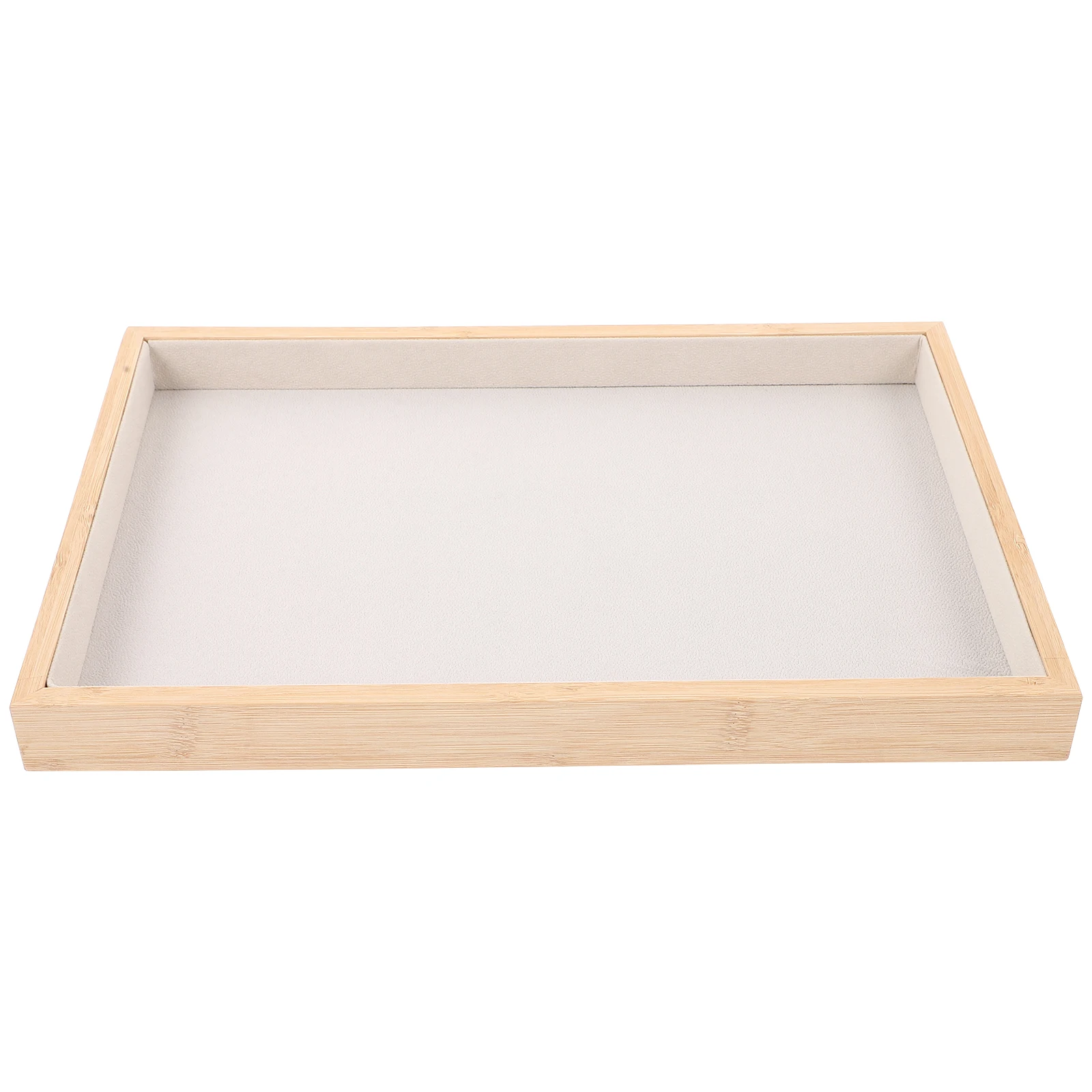 PU Jewelry Tray Display Tray Storage Stand Holder Organiser for Necklace Ring Pendant (White)
PU Jewelry Tray Display Tray Storage Stand Holder Organiser for Necklace Ring Pendant (White)