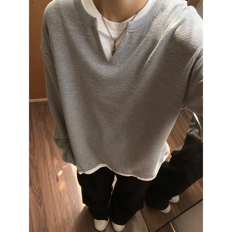 Men's V-Ne Long Sve Sweatirt Casual Basic Sle Autumn Season Heavyweight Boting irt Design Sensation Market
Men's V-Ne Long Sve Sweatirt Casual Basic Sle Autumn Season Heavyweight Boting irt Design Sensation Market