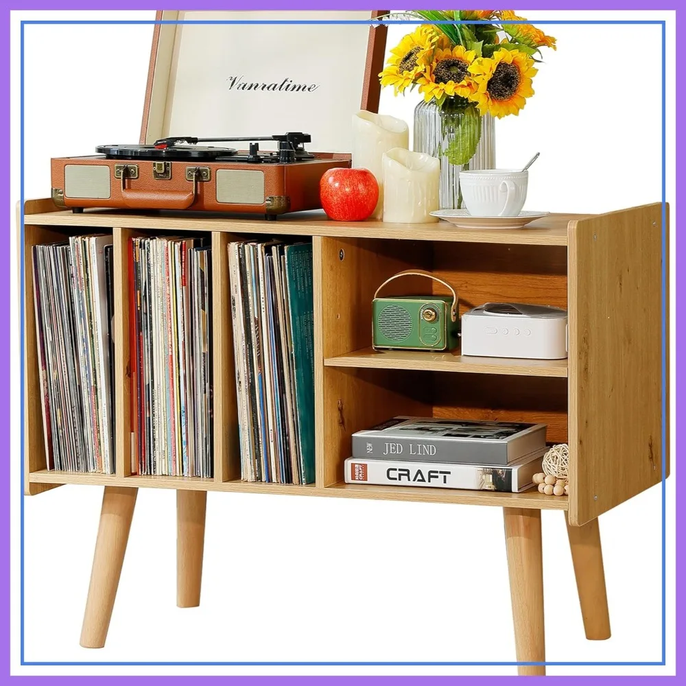 Large Record Player Stand with Vinyl Storage, Holds 300lb, Wood Turntable Cabinet with Display Shelf for Bedroom Living Room
Large Record Player Stand with Vinyl Storage, Holds 300lb, Wood Turntable Cabinet with Display Shelf for Bedroom Living Room