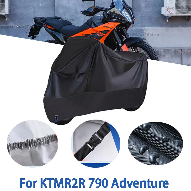 Motorcycle Full Covers For KTMR2R 790 Adventure Car Outdoors Sun Protection Dust No Ear Thickened Oxford Clothcover Accessories
Motorcycle Full Covers For KTMR2R 790 Adventure Car Outdoors Sun Protection Dust No Ear Thickened Oxford Clothcover Accessories