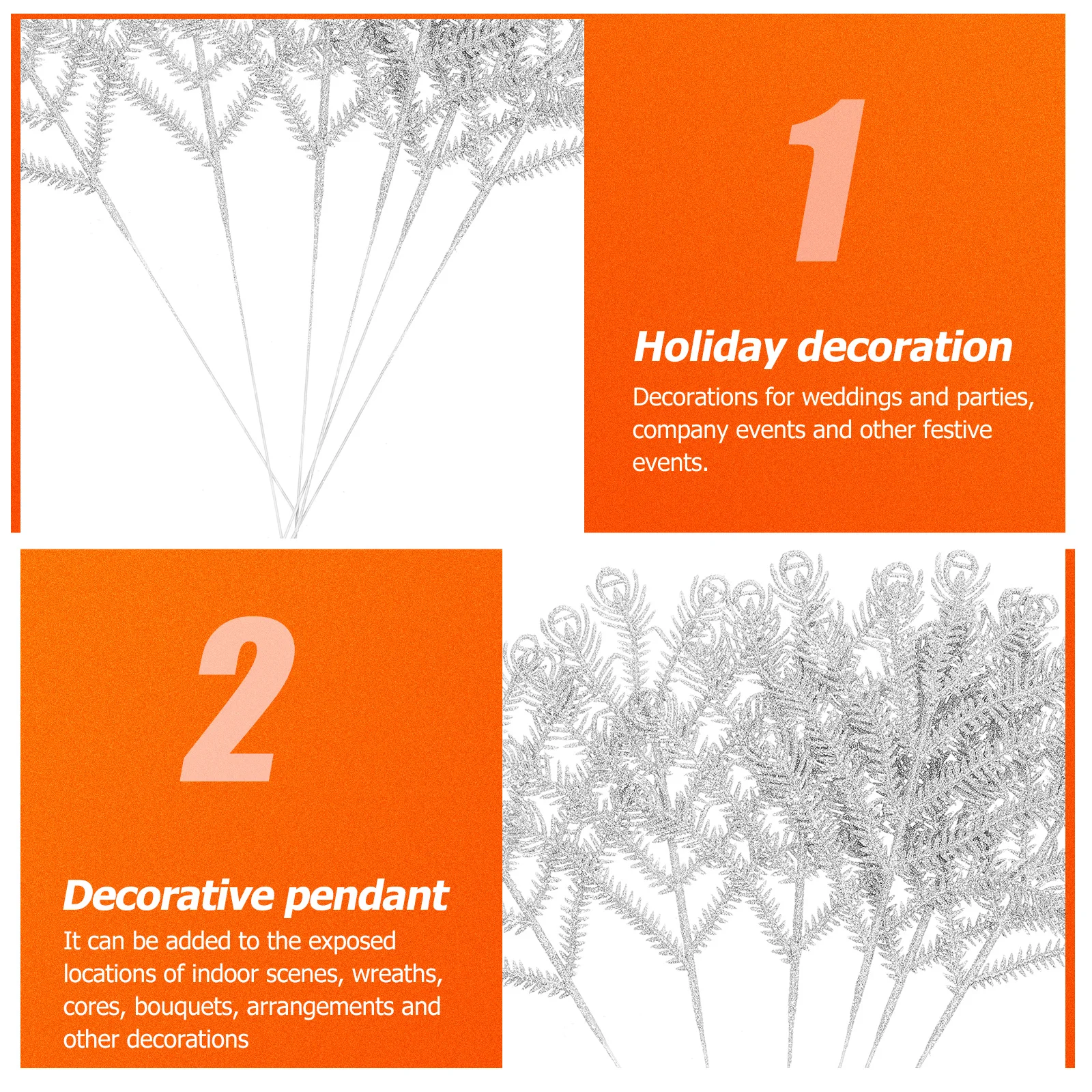 6Pcs Christmas Glitter Leaf Ornaments Pendant Rustic Hanging Xmas Party Decoration Home Wedding Festival Decoration
6Pcs Christmas Glitter Leaf Ornaments Pendant Rustic Hanging Xmas Party Decoration Home Wedding Festival Decoration