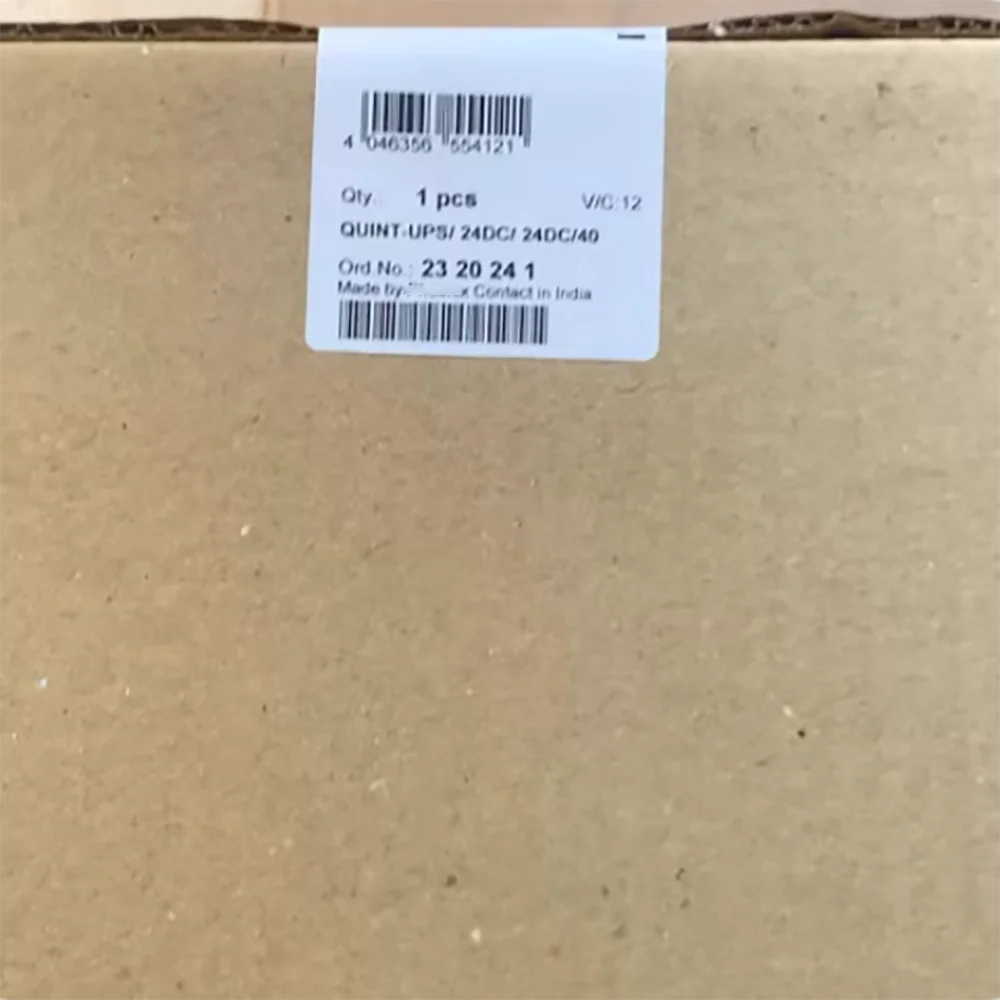 Uninterruptible Power Supply QUINT-UPS/24DC/24DC/40 24V/40A 2320241 High Quality Fully Tested Fast Ship
Uninterruptible Power Supply QUINT-UPS/24DC/24DC/40 24V/40A 2320241 High Quality Fully Tested Fast Ship