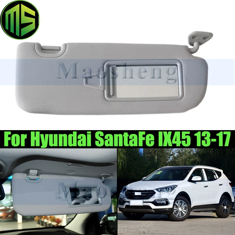 Maosheng Car Inner Sunvisor Sun Visor For Hyundai Santa Fe IX45 2012-2017 Front Sunshield With Glass
Maosheng Car Inner Sunvisor Sun Visor For Hyundai Santa Fe IX45 2012-2017 Front Sunshield With Glass