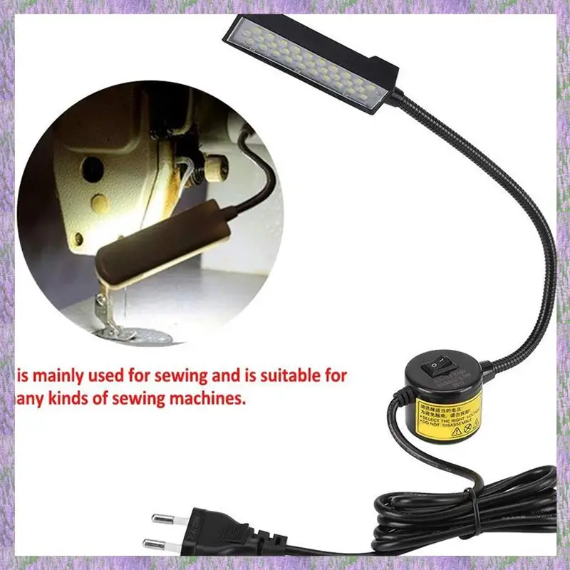 A63K-3X 30 LED Sewing Machine Light Sewing Lighting For Workbench Lathe Drill Press Flexible Gooseneck Arm Work Lamp US Plug
A63K-3X 30 LED Sewing Machine Light Sewing Lighting For Workbench Lathe Drill Press Flexible Gooseneck Arm Work Lamp US Plug
