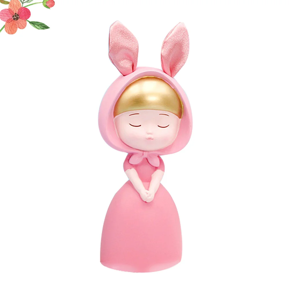 Pink Size L Cartoon Rabbit Girl Resin Sculpture Creative Desktop Ornament Home Office Lobby Desk Decor Resin Craft
Pink Size L Cartoon Rabbit Girl Resin Sculpture Creative Desktop Ornament Home Office Lobby Desk Decor Resin Craft