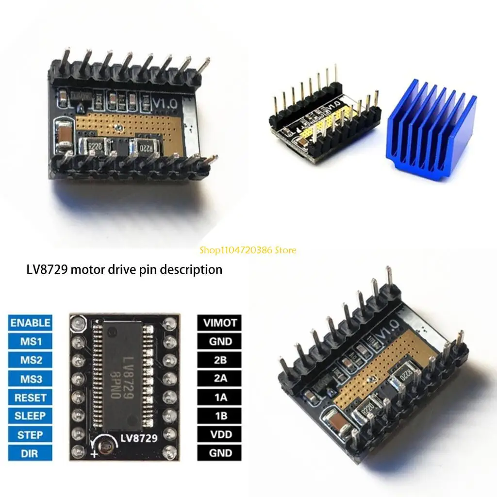 K0EA LV8729 Driver Module Stepper Motor Driver 36V (Usually 12V)