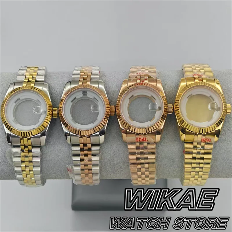 31mm High Quality Stainless Steel Women's Watch Case Silver Rose Gold Coated Case Sapphire Glass Waterproof For NH05 Movement
31mm High Quality Stainless Steel Women's Watch Case Silver Rose Gold Coated Case Sapphire Glass Waterproof For NH05 Movement