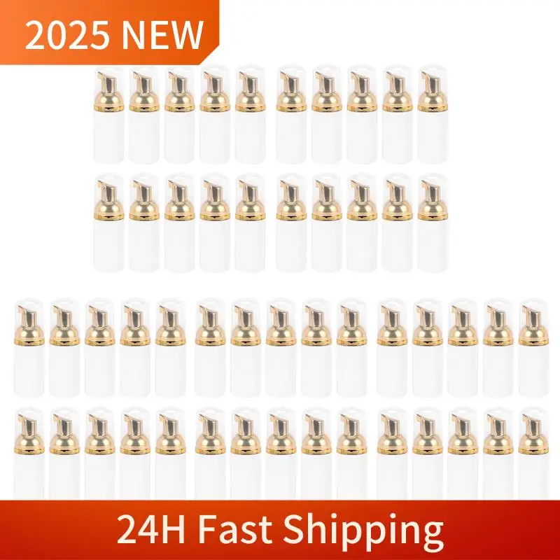 2025 Trend 50 шт. 30 мл пластиковая пенящаяся бутылка мыльные мусы дозатор жидкости, пенный шампунь, лосьон для розлива бутылок пены
2025 Trend 50 шт. 30 мл пластиковая пенящаяся бутылка мыльные мусы дозатор жидкости, пенный шампунь, лосьон для розлива бутылок пены