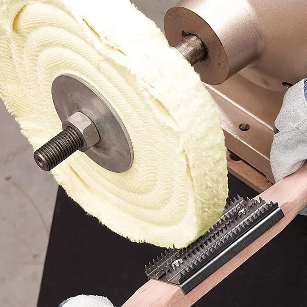 ABUI-2X 15 Inch Buffing Wheel Rake For Compound Cleaning,Removing Residual Compounds Metal,Rake Steel Polishing Wooden Handle
ABUI-2X 15 Inch Buffing Wheel Rake For Compound Cleaning,Removing Residual Compounds Metal,Rake Steel Polishing Wooden Handle