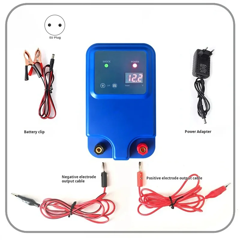 ABKY-Electronic Fence Energizer Electric Fence Actuator 10KM 12V For Animals Cattle Sheep Chicken Farm EU-PLUG
ABKY-Electronic Fence Energizer Electric Fence Actuator 10KM 12V For Animals Cattle Sheep Chicken Farm EU-PLUG