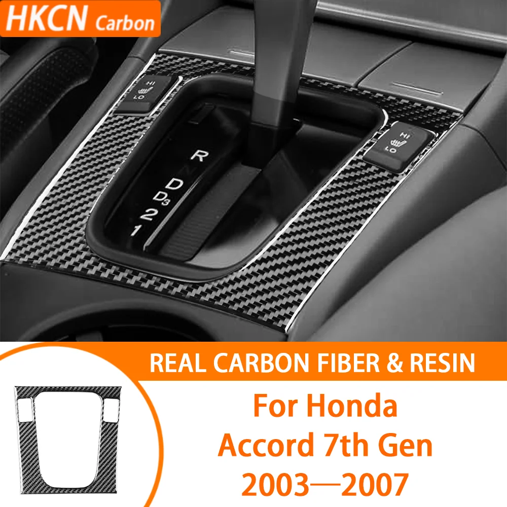 Carbon Fiber Center Console Gear Shift Panel Car Accessories Interior Cover Sticker Auto Trim For Honda Accord 7th Gen 2003-2007
Carbon Fiber Center Console Gear Shift Panel Car Accessories Interior Cover Sticker Auto Trim For Honda Accord 7th Gen 2003-2007