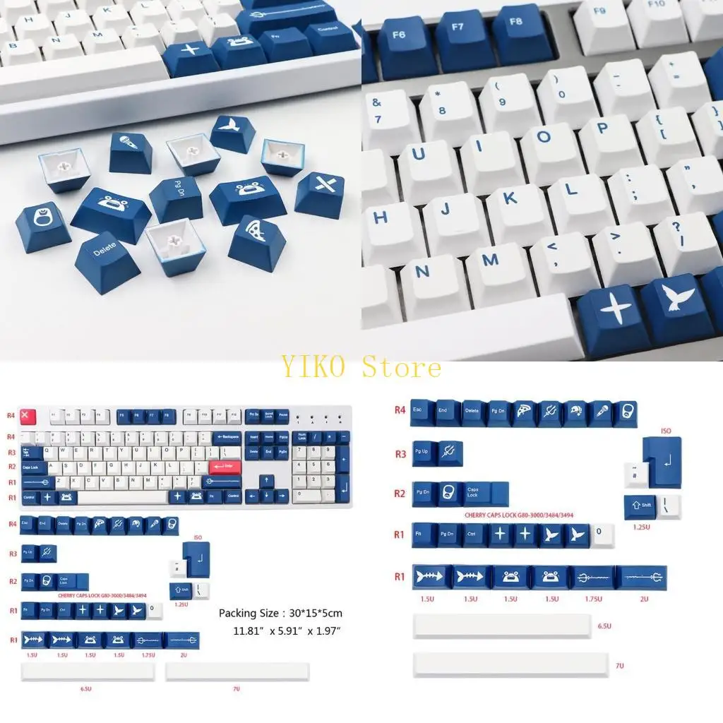 K32C 138 клавиш/набор вишневый профиль Keycap PBT 5-сторонняя сублимационная краска для крышки клавиатуры для механической
K32C 138 клавиш/набор вишневый профиль Keycap PBT 5-сторонняя сублимационная краска для крышки клавиатуры для механической