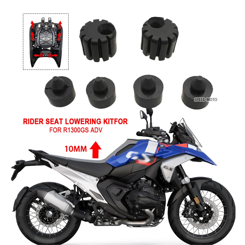For BMW R1300GS Rider Seat Height Adjustment Kit 10mm R 1300GS R1300 GS ADV GS1300 2023 2024 2025 Motorcycle Accessories
For BMW R1300GS Rider Seat Height Adjustment Kit 10mm R 1300GS R1300 GS ADV GS1300 2023 2024 2025 Motorcycle Accessories