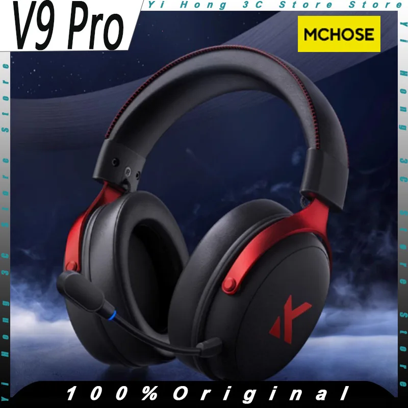 MCHOSE V9 Pro Gaming Headphones Wireless Tri-mode Lightweight Headsets With Mic 2000mAh Custom PC Laptop Esports Earphones
MCHOSE V9 Pro Gaming Headphones Wireless Tri-mode Lightweight Headsets With Mic 2000mAh Custom PC Laptop Esports Earphones