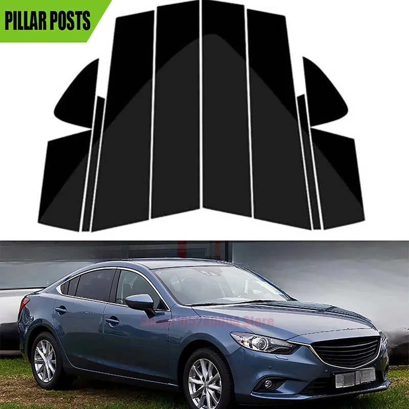 10PCS For Mazda 6 GJ1/GL Sedan 2014 2015 2016 2017 2018 2019 2020 2021 Gloss Black Pillar Posts Door Side Window Decor Cover Set
10PCS For Mazda 6 GJ1/GL Sedan 2014 2015 2016 2017 2018 2019 2020 2021 Gloss Black Pillar Posts Door Side Window Decor Cover Set