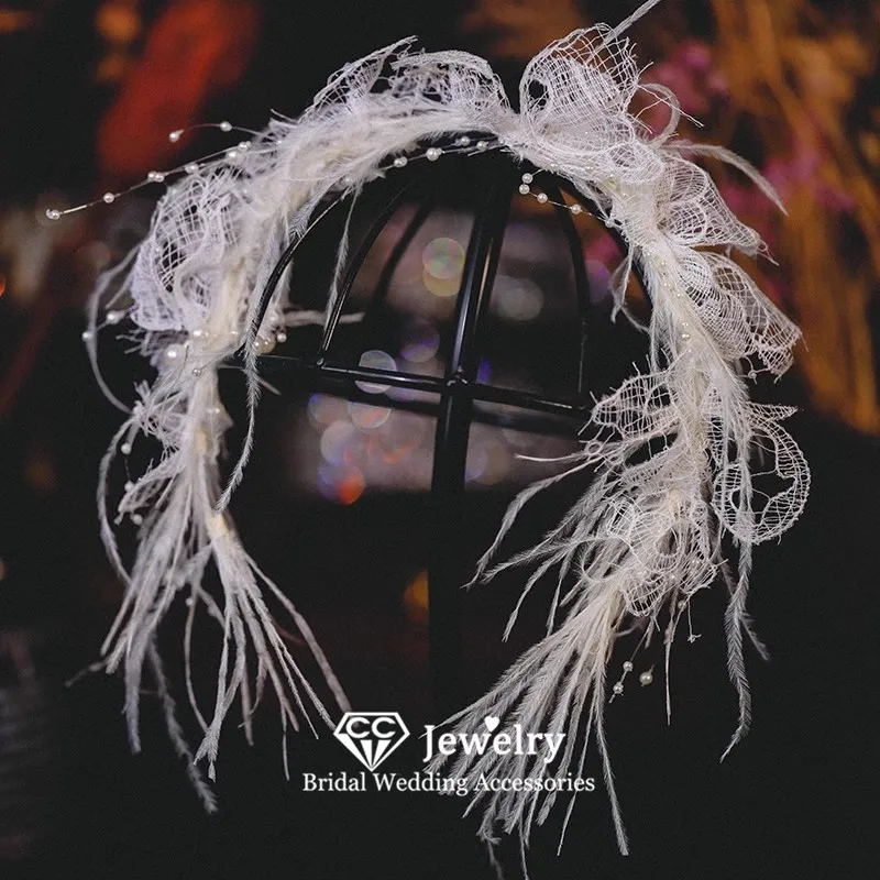 CC Headbands for Women Wedding Hair Accessories Bridal Headpiece Engagement Hairwear Feather Shape Romantic Hairbands Gift AN424
CC Headbands for Women Wedding Hair Accessories Bridal Headpiece Engagement Hairwear Feather Shape Romantic Hairbands Gift AN424