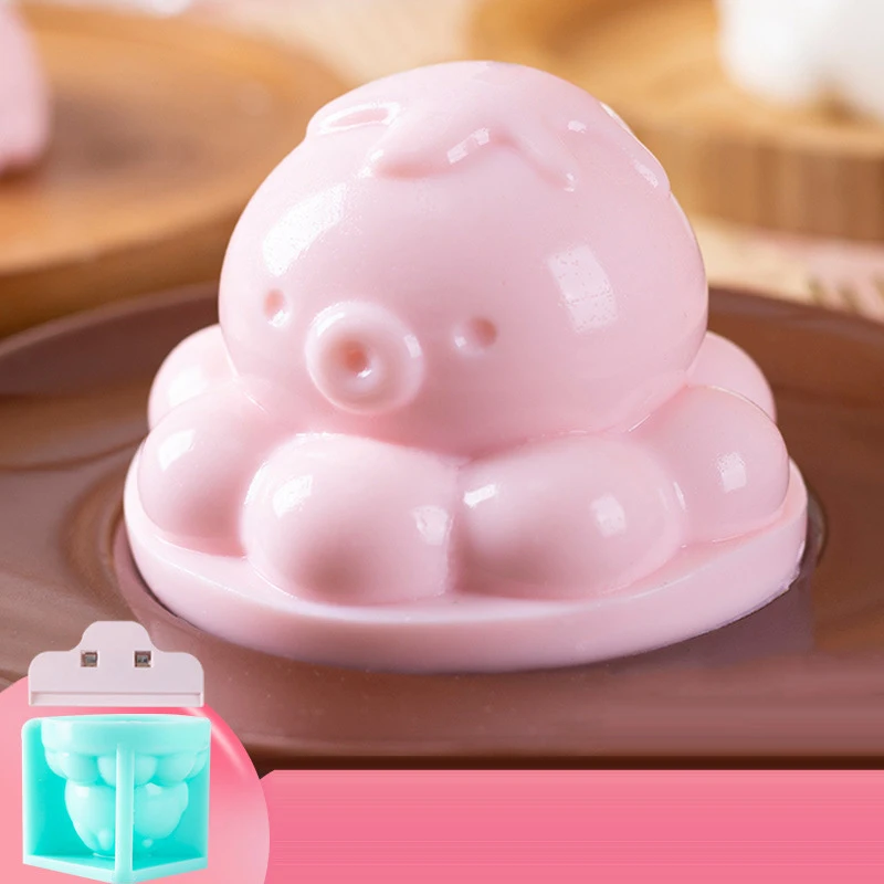 Lucky Pig Milk Pudding Silicone Mold Custard Mold Cute Cartoon Jelly Cake Cake Mold Cake Decoration Baking Bakery Tool
Lucky Pig Milk Pudding Silicone Mold Custard Mold Cute Cartoon Jelly Cake Cake Mold Cake Decoration Baking Bakery Tool