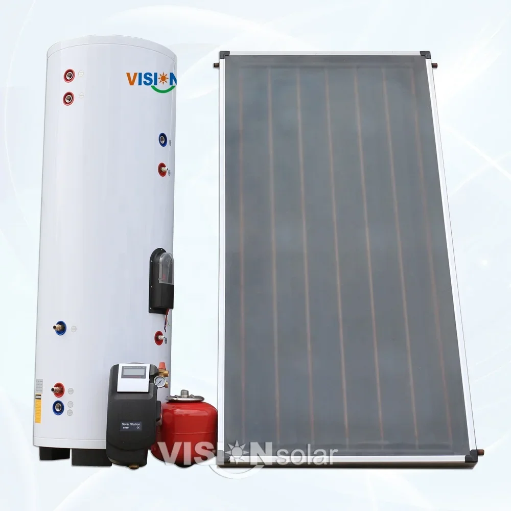 Closed Loop Split Flat Plate Solar Water Heater System Stainless Steel Glass Galvanized Outdoor Household Garage Hotel
Closed Loop Split Flat Plate Solar Water Heater System Stainless Steel Glass Galvanized Outdoor Household Garage Hotel