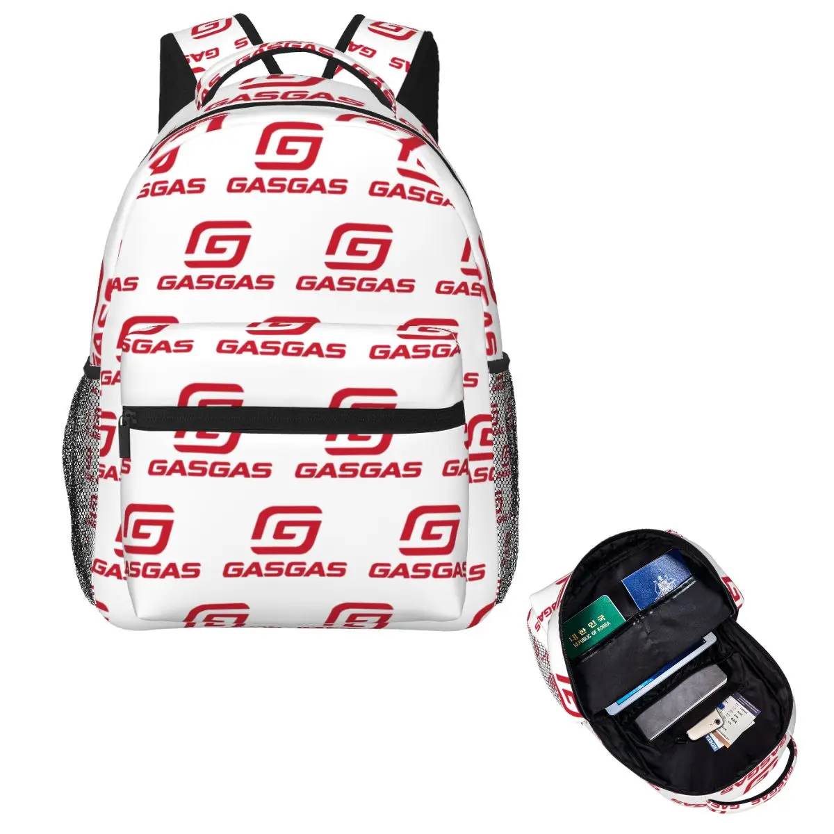 Gasgas Plaid Logo Backpack Hot Sale Daypack Large Capacity Boys Girls BookBag School Bag Shoulder Bags for Men Women
Gasgas Plaid Logo Backpack Hot Sale Daypack Large Capacity Boys Girls BookBag School Bag Shoulder Bags for Men Women