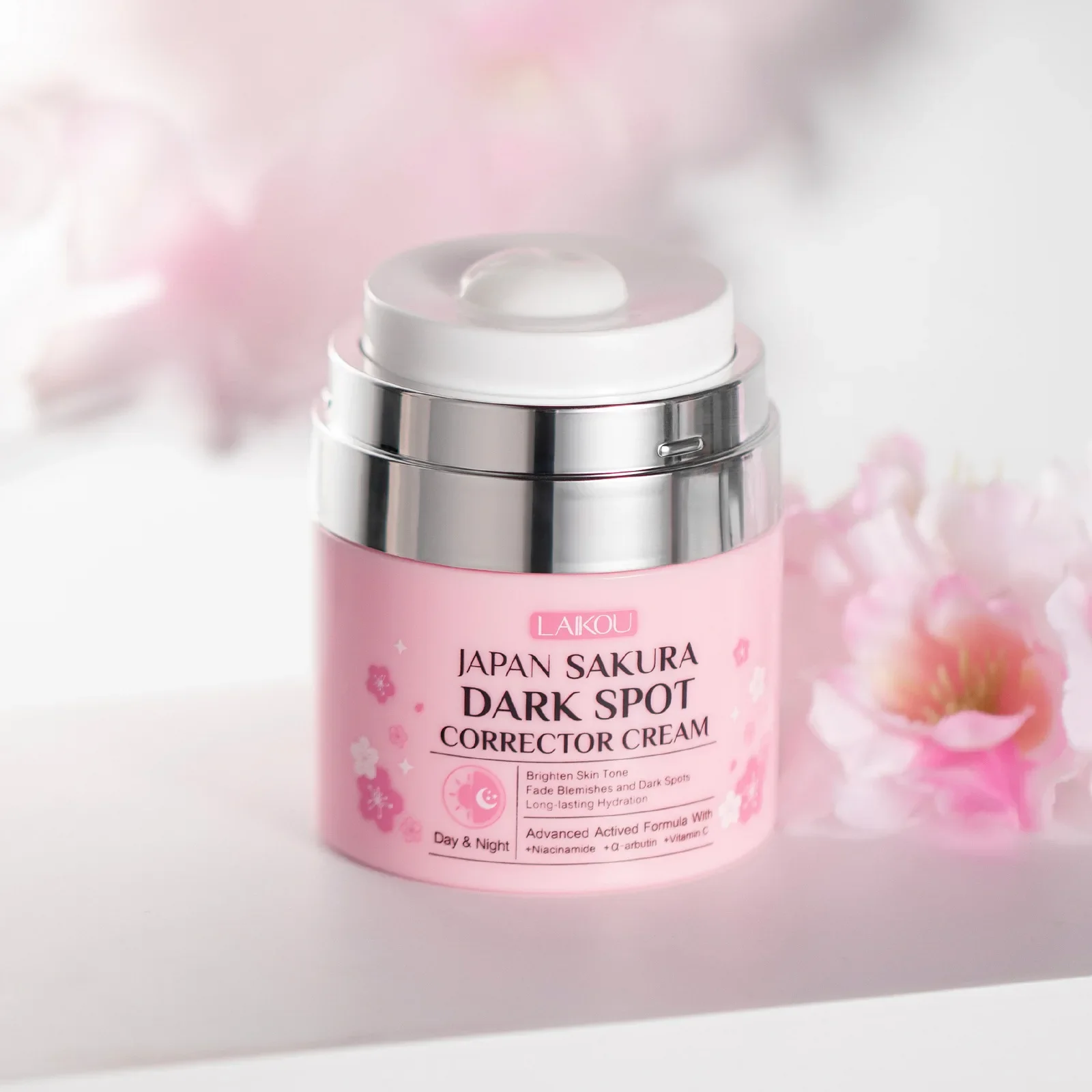 LAIKOU Facial Care Serum Moisturizing Face Cream Dry Skin Moisturizing Sakura Tone Up Cream Face Essence Facial Skin Care 50g
LAIKOU Facial Care Serum Moisturizing Face Cream Dry Skin Moisturizing Sakura Tone Up Cream Face Essence Facial Skin Care 50g