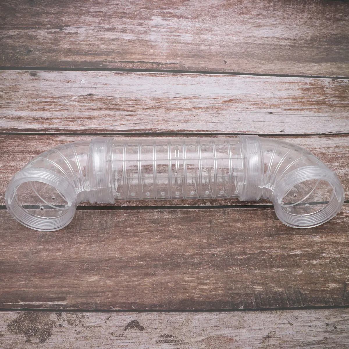 Hamster Tunnel Tube DIY External Pipeline 2 Elbows 1 Straight Transparent Venting Cage Playground Pet Mouse Exercise
Hamster Tunnel Tube DIY External Pipeline 2 Elbows 1 Straight Transparent Venting Cage Playground Pet Mouse Exercise
