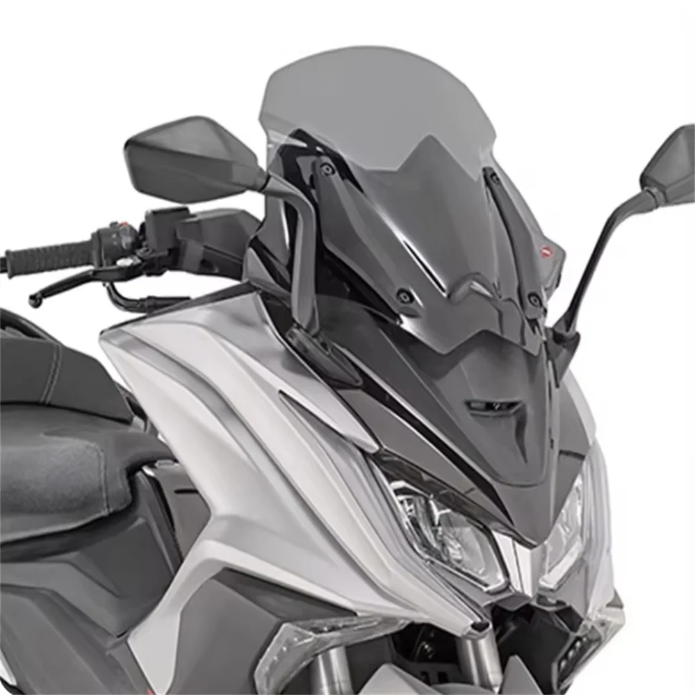 For Kymco AK550 windshield modification with high front windshield and competitive windshield accessories
For Kymco AK550 windshield modification with high front windshield and competitive windshield accessories