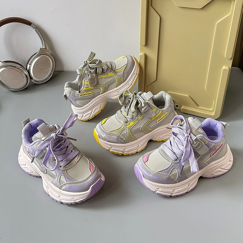 Children's Mesh Chunky Sneakers 2026 New Trend Kids School Running Shoes Fashion Causal Basketball Breathable Girls Sports Shoes
Children's Mesh Chunky Sneakers 2026 New Trend Kids School Running Shoes Fashion Causal Basketball Breathable Girls Sports Shoes