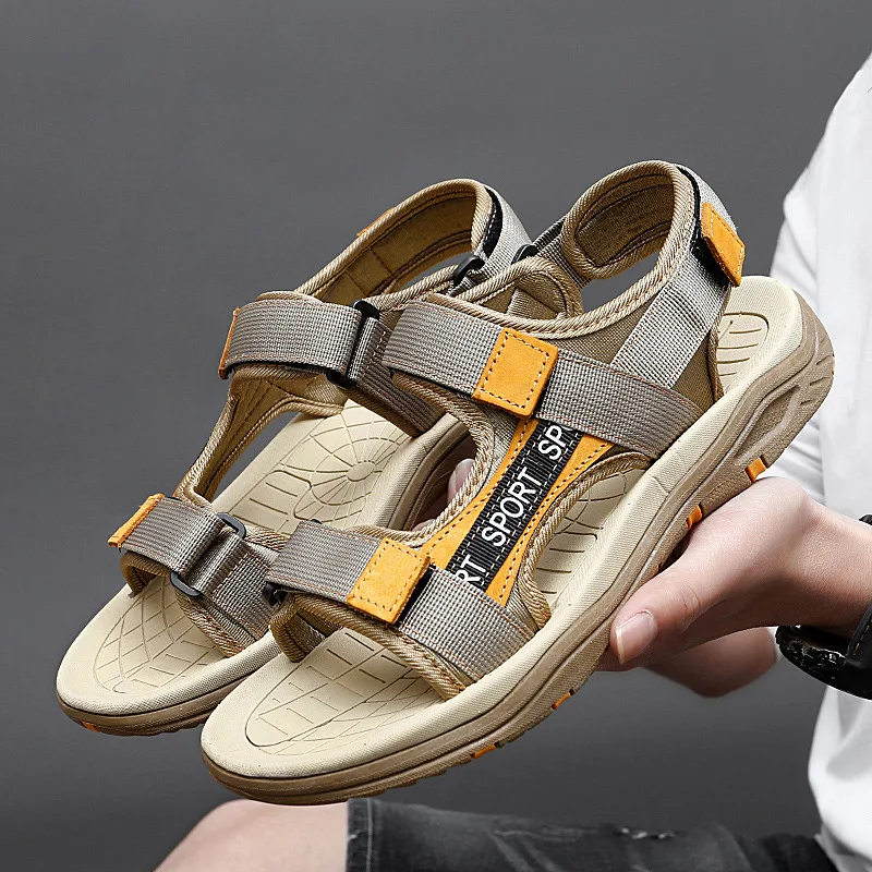 2025 Fashion Men's Summer Shoes Hook Loop Open Toe Sandals Man Large Size 46 47 Beach Platform Sandals For Men sandalias hombre
2025 Fashion Men's Summer Shoes Hook Loop Open Toe Sandals Man Large Size 46 47 Beach Platform Sandals For Men sandalias hombre