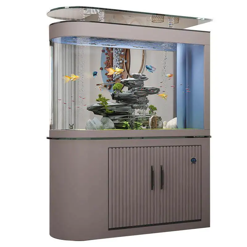 Fish tank living room household medium-sized large screen partition ecological intelligent aquarium
Fish tank living room household medium-sized large screen partition ecological intelligent aquarium