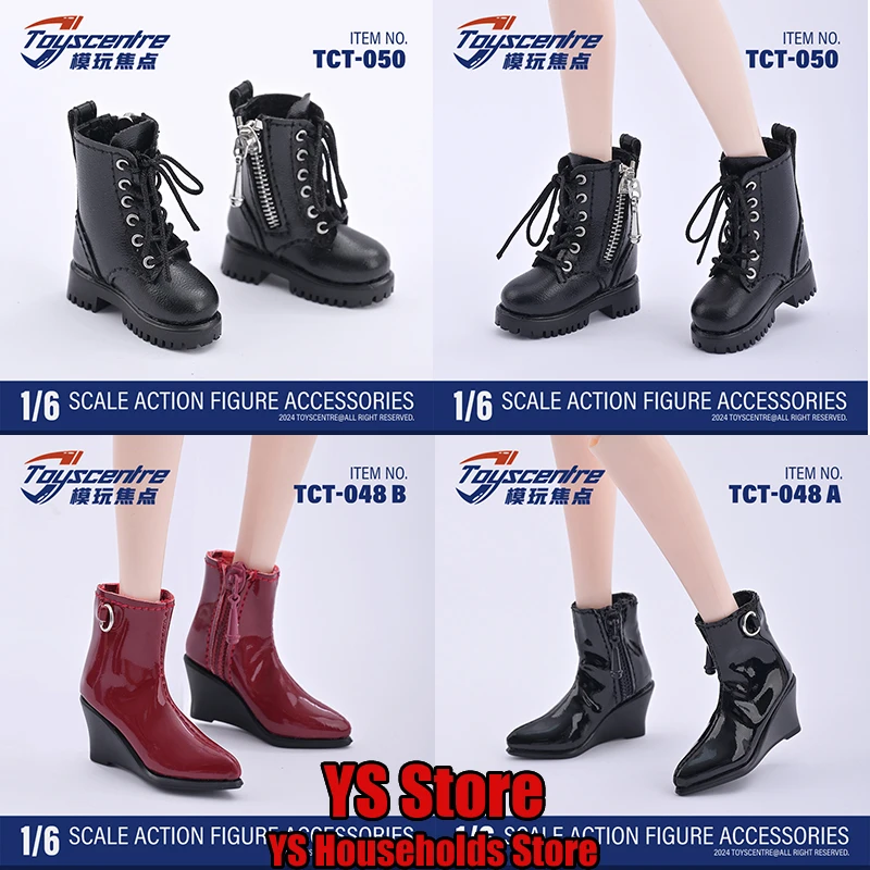 TCT-048 Point-toe Thick Bottom Heels Hollow Shoes TCT-050 1/6 Female Soldier Round Toe Mid-tube Boots Accessory For 12" Body
TCT-048 Point-toe Thick Bottom Heels Hollow Shoes TCT-050 1/6 Female Soldier Round Toe Mid-tube Boots Accessory For 12" Body